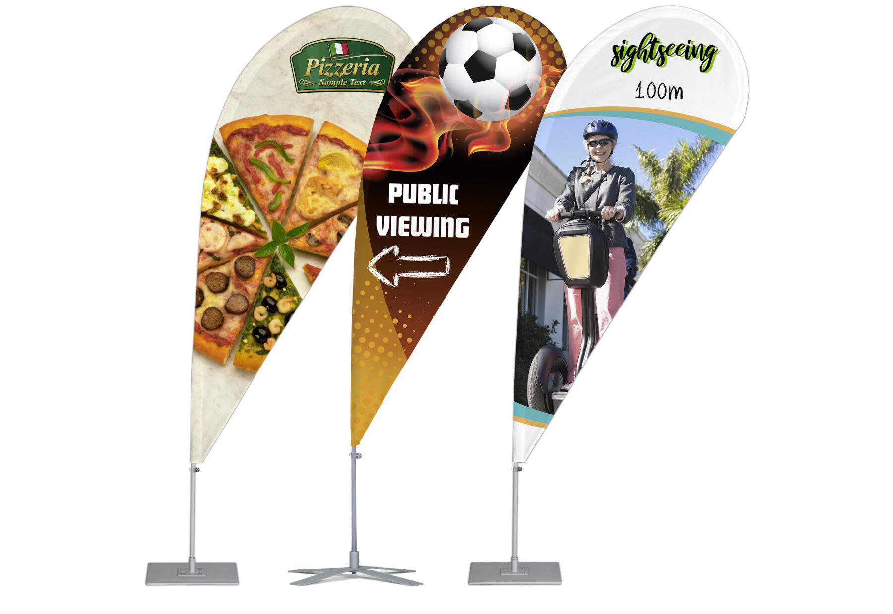 Bowflag® affordable print & design - at Sachsen Fahnen